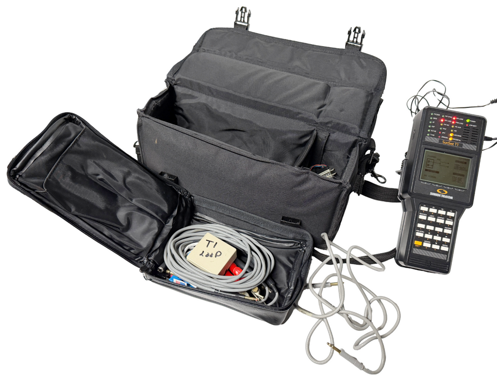 Sunrise Telecom Sunset T1 Handheld Communication Analyzer Test Set w/