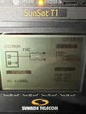 Sunrise Telecom Sunset T1 Handheld Communication Analyzer Test Set w/ Acc