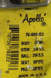 Apollo 76-605-02 Ball Valve CF8M Stainless Steel