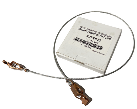 Wesco 272033 Ground Wire With Clips 3ft 4A441