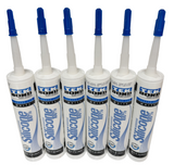 Tek Bond White 100% Silicone Caulk Adhesive All Purpose 10.1 OZ (6 Pack)