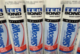 Tek Bond White 100% Silicone Caulk Adhesive Kitchen & Bath 10.1 OZ (6 Pack)