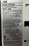 ABB OESA-CF30J6 General Purpose Fusible Disconnect Switch 30A 600V 3-Phase
