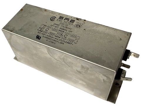 SAE STD-10 EMI Filter 10A 115/250VAC 50/60HZ