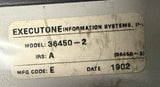 Executone 36750-1 CareCom IIE Nurse Control Station 36450-2 36760-1 R36750-1
