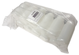 Pack of (12) Grainger 6FAJ8 Bottle 250mL 8oz Wide Mouth HDPE Clear