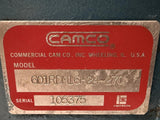 Camco 601RDM16H24-270 Rotary Drive Indexer 20:1 Ratio 90V 180SM W/ 3940-1A Motor