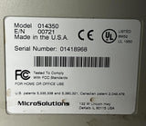 MicroSolutions 014350 Backpack Floppy Drive Parallel Port 1.44MB / 3.5"