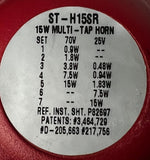 Wheelock ST-H15SR Supervised Multi-tap Transformer Horn Speaker 15W