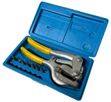 Roper Whitney No. 5 Jr Hand Punch w/ Case & Dies 590000018