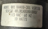 Virtis 10-324 Vacuum Gauge 0-2000 Millitorr 801 K4408-301