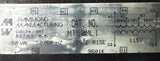 Hammond MT50MLI Transformer 50VA 50/60Hz 208/230/460V to 115V
