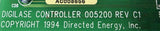 Directed Energy 005200 Digilase Controller Board Rev C1