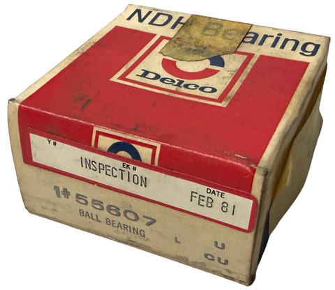 Delco NDH Bearing 55607 Ball Bearing 35mm Bore 80mm OD 34.9mm Width