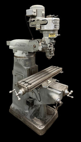 Bridgeport Series I J Head Vertical Knee Mill 9" x 36" 1 HP Milling Machine