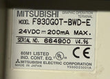 Mitsubishi F930GOT-BWD-E Graphic Operation Terminal HMI Touch Screen 24VDC 200mA
