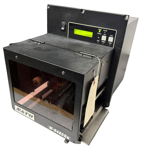 SATO M-8485Se Thermal Barcode Printer 203 DPI 12 IPS 5" SOLD AS-IS