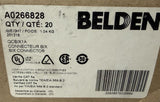 Pack of (20) Belden A0266828 Bix Connector 25-Pair QCBIX1A