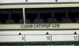 CommScope 110AB CAT5PSJP 12B Wiring Block 100-Pair 12 Jacks with Legs