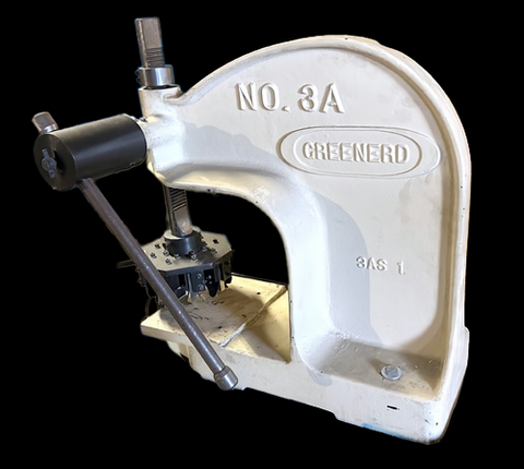 Greenerd 3A Arbor Press 3 Ton Lever Type Cast Iron