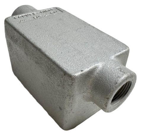 Crouse-Hinds FDC-2 Condulet Single Gang Device Box 3/4" Hubs