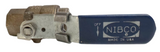 Lot of (2) Nibco 150 SWP 600 WOG Ball Valve 3/4" Diameter