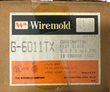 Wiremold G-6011TX Combination Flat Elbow Fitting Steel Gray For G-6000 Raceway