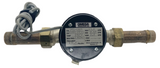 Omega FTB-4605 Flow Meter 150 PSI 0.15-13 GPM 190°F Max Temp 2/3" NPT