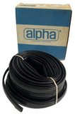Alpha Wire PVC-105-1/2A Black Tubing Wire Management 100 FT