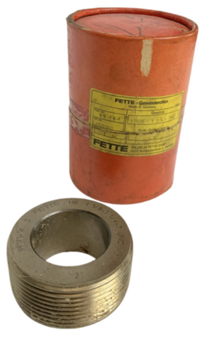 Fette 99191-1K Thread Rolling Dies HS 1 1/8-1 1/4-7 UNC 3 Piece Set