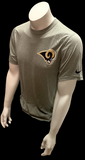 Nike Dri Fit Men's St. Louis Rams Football Gray Short Sleeve Shirt NFL T-Shirt