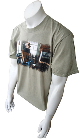 Anvil Men's Jason Aldean My Kinda Party 2011 Tour Light Green Shirt Size Large