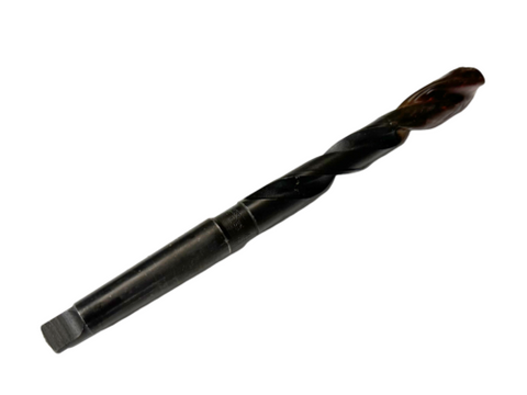 ITW 43/64 High Speed Drill Bit Morse #2 Taper 9-3/8" L HSS