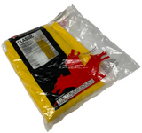 MCR 200BP Classic Rainwear Bib Pants Overall Style XL Yellow Waterproof .35 PVC