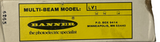 Banner LV1 Multi-Beam Scanner Block Photoelectric Sensor