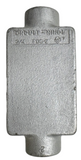 Crouse-Hinds FDC-2 Condulet Single Gang Device Box 3/4" Hubs