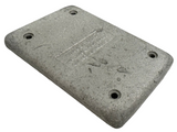 Lot of of (3) Crouse-Hinds DS100G Single Gang Blank Device Box Cover