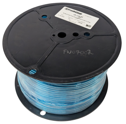 Freelin-Wade 1B-158-27 Polyurethane Tubing Blue 95A PUR 6mm x 4mm x 500 FT Roll