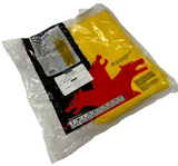 MCR 200BP Classic Rainwear Bib Pants Overall Style M Yellow Waterproof .35 PVC