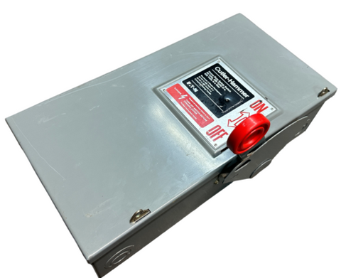 Cutler-Hammer DH362UGK Heavy Duty Non-Fusible Safety Switch 600VAC 60A 3 Pole