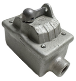 Crouse-Hinds FS-1 Condulet Single Gang Device Box 1/2" Hub W/ Switch Cover