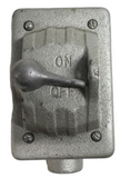 Crouse-Hinds FS-1 Condulet Single Gang Device Box 1/2" Hub W/ Switch Cover