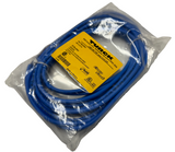 Turck WK 4.21T-6 Eurofast Cordset Cable Blue 6m 4-Pin U2232 Right Angle Female