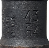 ITW 43/64" High Speed Drill Bit Morse #2 Taper