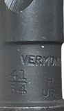 Vermont 41/64" High Speed Drill Bit HS Morse #2 Taper