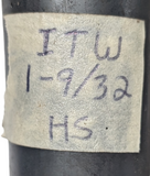 ITW 1-9/32" High Speed Drill Bit HS Morse #4 Taper