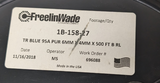 Freelin-Wade 1B-158-27 Polyurethane Tubing Blue 95A PUR 6mm x 4mm x 500 FT Roll
