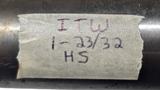 ITW 1-23/32" High Speed Drill Bit HS Morse #5 Taper