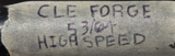 CLE-FORGE 53/64" High Speed Drill Bit Morse #3 Taper