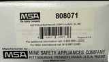 MSA 808071 Comfo Classic Half-Mask Respirator Silicone Black SoftFeel Medium